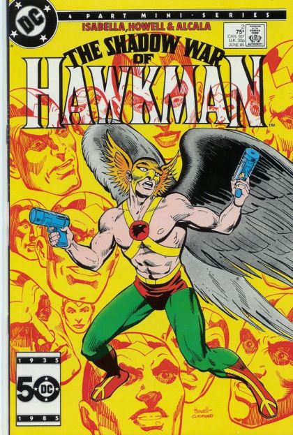 The Shadow War of Hawkman Fallen Angels |  Issue#2A | Year:1985 | Series: JLA | Pub: DC Comics | Direct Edition