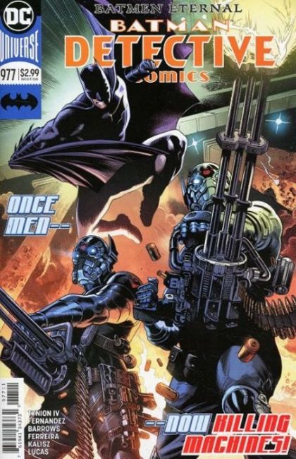 Detective Comics, Vol. 3 Batmen Eternal, Part Two |  Issue#977A | Year:2018 | Series: Batman | Pub: DC Comics | Regular Alvaro Martinez & Raul Fernandez Cover