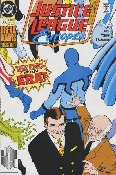 Justice League Europe / International Breakdowns - Part 16: Postscript |  Issue#36A | Year:1992 | Series: JLA | Pub: DC Comics | Direct Edition