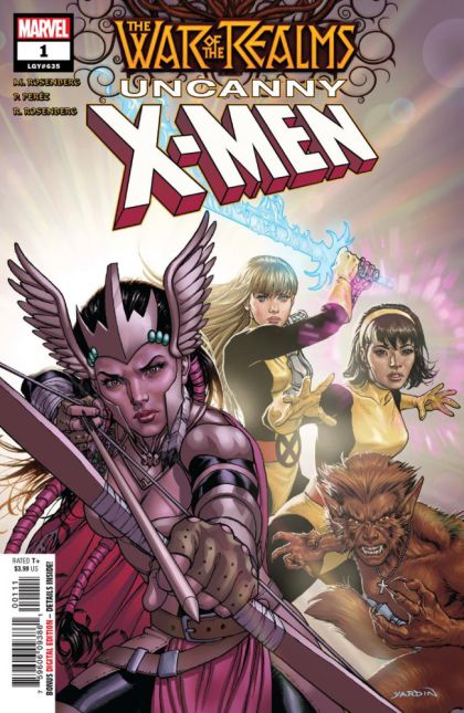 War of the Realms: Uncanny X-Men, Vol. 1 War of the Realms  |  Issue#1A | Year:2019 | Series:  | Pub: Marvel Comics | Regular David Yardin Cover