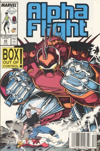 Alpha Flight, Vol. 1 When Robots Dream! |  Issue#65A | Year:1988 | Series: Alpha Flight | Pub: Marvel Comics |