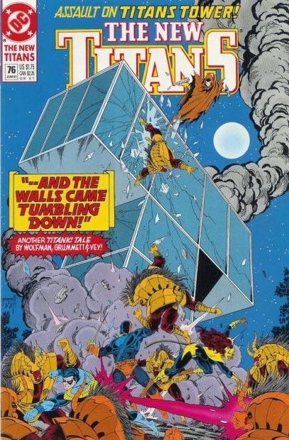 The New Titans Titans Hunt, Tower of the Damned! |  Issue#76 | Year:1991 | Series: Teen Titans | Pub: DC Comics |
