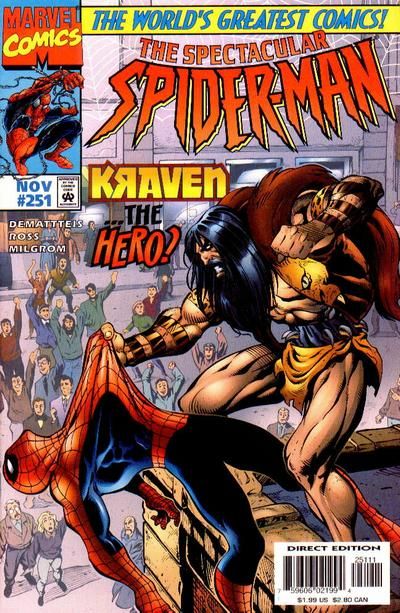 The Spectacular Spider-Man, Vol. 1 Son of the Hunter, Part 1 |  Issue#251A | Year:1997 | Series: Spider-Man | Pub: Marvel Comics |