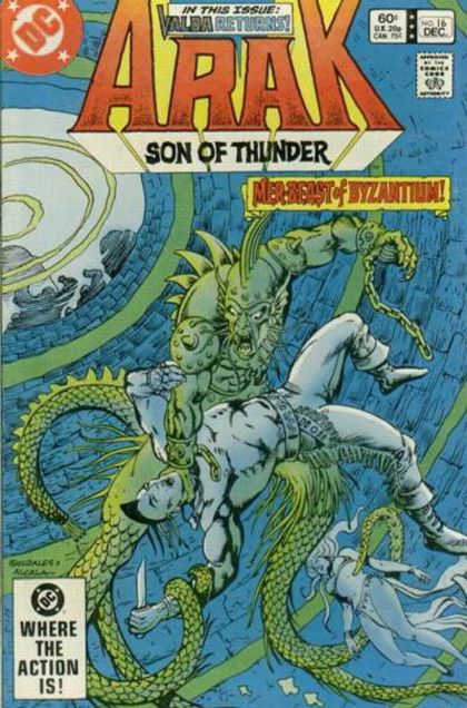 Arak Monster In Mosaic! / A Day At The Fair! |  Issue#16A | Year:1982 | Series:  | Pub: DC Comics | Direct Edition