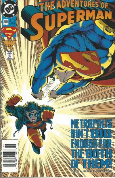 The Adventures of Superman Payback |  Issue#506B | Year:1993 | Series: Superman | Pub: DC Comics | Newsstand Edition