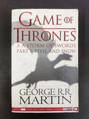 A Storm of Swords: Steel and Snow (A Game of Thrones) by George R. R. Martin | Genre: Epic Fantasy