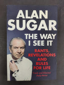The Way I See It by Alan Sugar | Genre:Memoir / Business