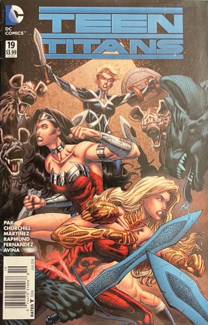 Teen Titans, Vol. 5 Who is Wonder Girl?, Part 3 |  Issue#19C | Year:2016 | Series: Teen Titans | Pub: DC Comics | Ian Churchill Newsstand