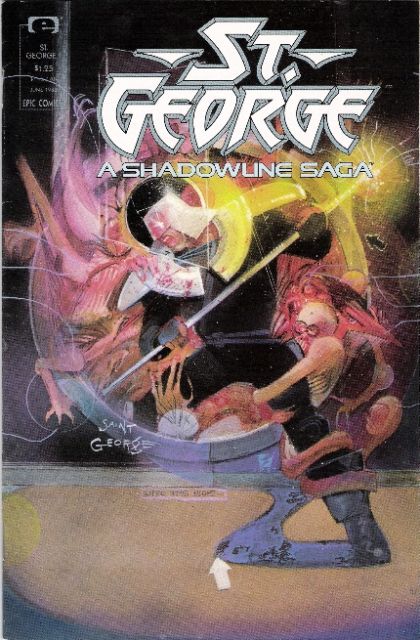 St. George When Mercy Seasons Justice |  Issue#1 | Year:1988 | Series: St. George | Pub: Marvel Comics |