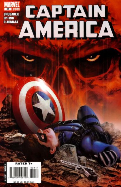 Captain America, Vol. 5 The Burden of Dreams, Part One |  Issue#31A | Year:2007 | Series: Captain America | Pub: Marvel Comics | Steve Epting Regular