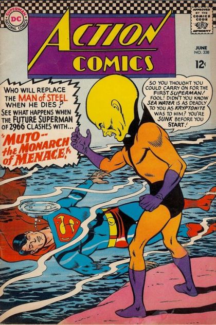 Action Comics, Vol. 1 Muto - Monarch Of Menace! / The Villain Who Married Suergirl! |  Issue#338 | Year:1966 | Series:  | Pub: DC Comics |