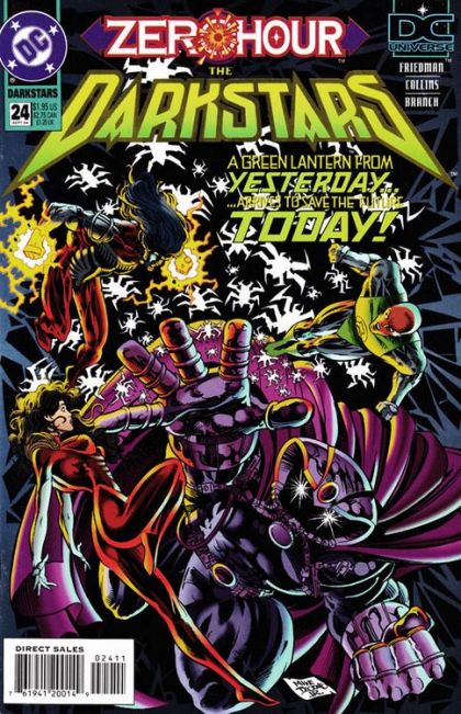 Darkstars Zero Hour - A Time for Every Purpose |  Issue#24 | Year:1994 | Series: Darkstars | Pub: DC Comics |