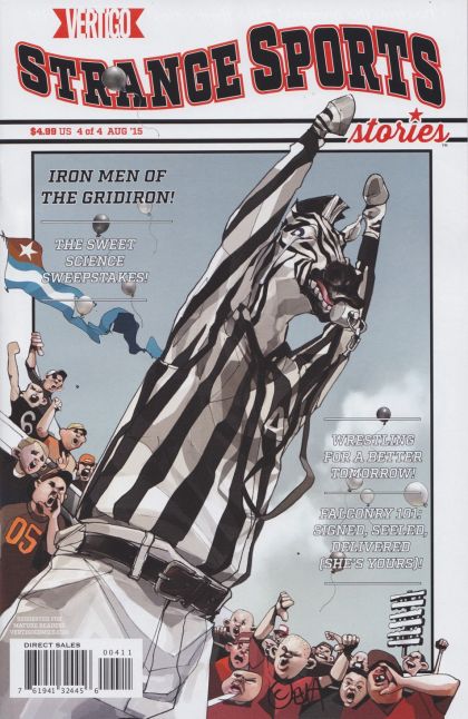 Strange Sports Stories, Vol. 2 Waking; Lottery; The Time Grappler!; 1 v. A |  Issue#4 | Year:2015 | Series:  | Pub: DC Comics |