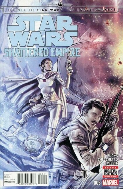 Journey to Star Wars: The Force Awakens - Shattered Empire  |  Issue#3A | Year:2015 | Series: Star Wars | Pub: Marvel Comics | Regular Marco Checchetto Cover