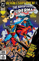 The Adventures of Superman Reign of the Supermen - Line of Fire! |  Issue