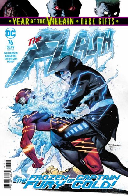 Flash, Vol. 5 Death of the Speed Force, Part One |  Issue#76A | Year:2019 | Series: Flash | Pub: DC Comics | Regular Rafa Sandoval & Jordi Tarragona Cover