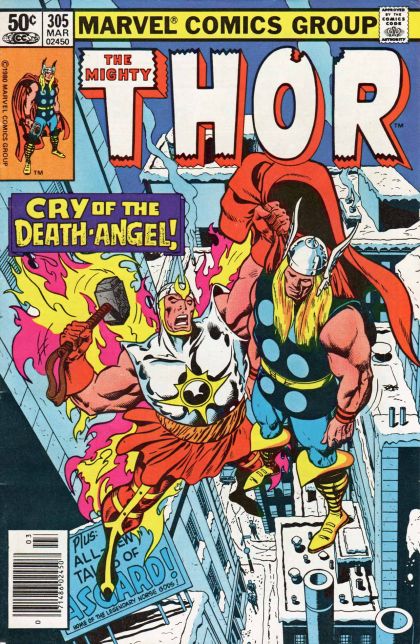 Thor, Vol. 1 Hark, The Herald Angel Lives |  Issue#305B | Year:1980 | Series: Thor | Pub: Marvel Comics | Newsstand Edition