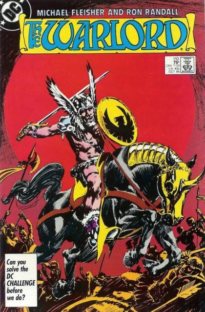 Warlord, Vol. 1 The Secret of Skyra III |  Issue#110A | Year:1986 | Series: Warlord | Pub: DC Comics | Direct Edition