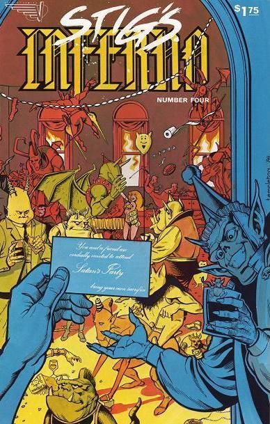 Stig's Inferno Stig's Inferno, Part Four |  Issue#4 | Year:1986 | Series:  | Pub: Vortex Comics |