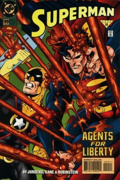 Superman, Vol. 2 Burning the Past |  Issue#99A | Year:1995 | Series: Superman | Pub: DC Comics | Direct Edition