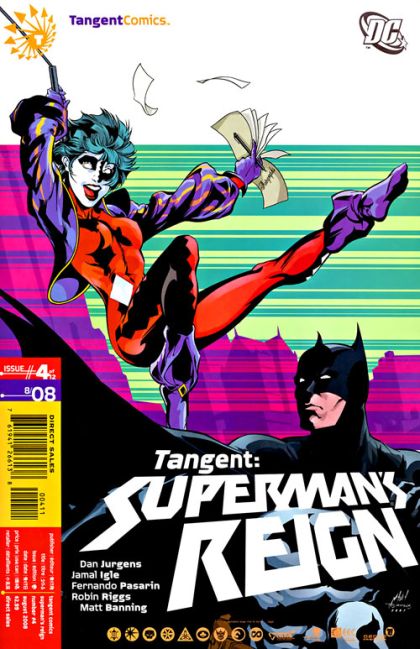 Tangent: Superman's Reign Tangent: Superman's Reign, Chapter Four / History Lesson: Chapter Four |  Issue#4 | Year:2008 | Series: Tangent | Pub: DC Comics |