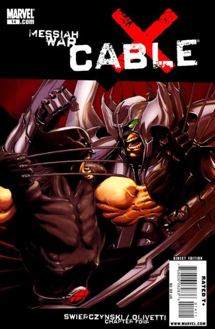 Cable, Vol. 2 Messiah War - Chapter Four |  Issue#14A | Year:2009 | Series:  | Pub: Marvel Comics | Ariel Olivetti Cover