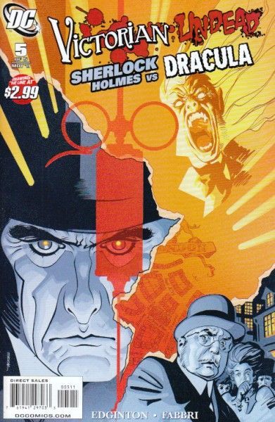Victorian Undead II: Sherlock Holmes vs. Dracula Red Monarch |  Issue#5 | Year:2011 | Series:  | Pub: DC Comics |