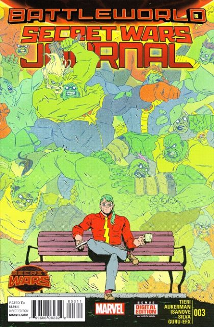 Secret Wars Journal Secret Wars: Battleworld - Who Killed Tony Stark? / The Smashing Cure |  Issue#3 | Year:2015 | Series: Secret Wars | Pub: Marvel Comics |