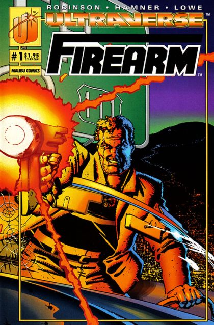 Firearm American Pastimes, Part 1 |  Issue#1A | Year:1993 | Series: Firearm | Pub: Malibu Comics | Direct Edition