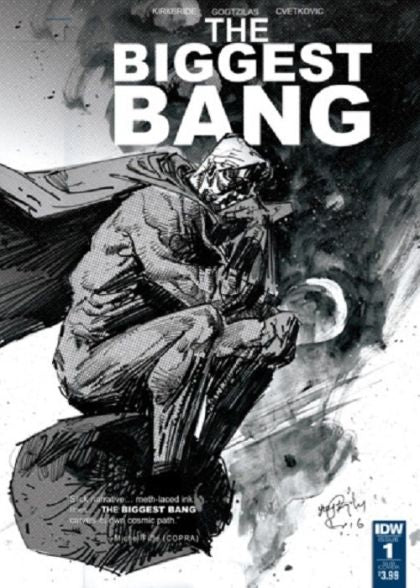 The Biggest Bang 0 |  Issue#1B | Year:2016 | Series: 0 | Pub: IDW Publishing | Variant Vassilis Gogtzilas Subscription Cover