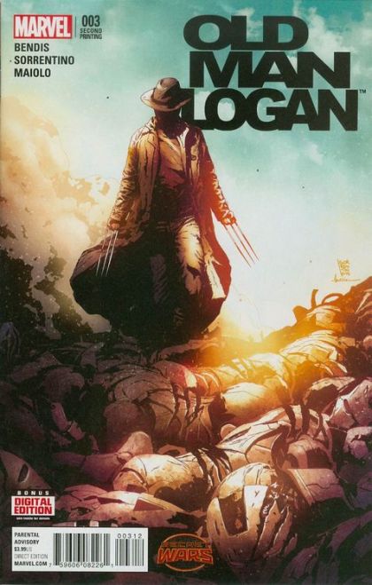 Old Man Logan, Vol. 1 Secret Wars  |  Issue#3D | Year:2015 | Series:  | Pub: Marvel Comics | 2nd Printing