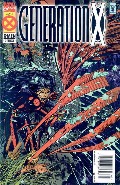 Generation X, Vol. 1 Dead Silence |  Issue#3B | Year:1994 | Series: Generation X | Pub: Marvel Comics | Deluxe Newsstand
