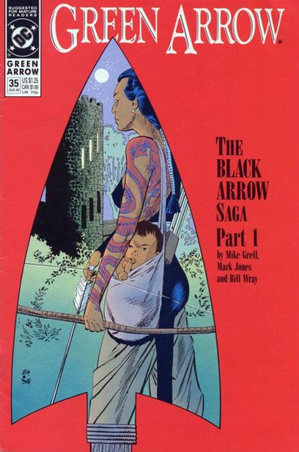 Green Arrow, Vol. 2 The Black Arrow Saga, Part I |  Issue#35 | Year:1990 | Series: Green Arrow | Pub: DC Comics |