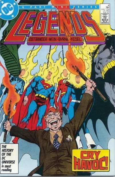 Legends Legends - Cry 'HAVOC'...! |  Issue#4A | Year:1986 | Series:  | Pub: DC Comics | Direct Edition