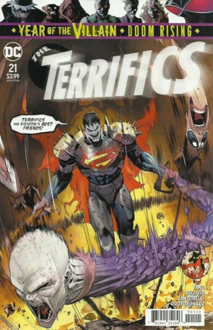 Terrifics If Me Could Turn Back Time, Part Two |  Issue#21A | Year:2019 | Series:  | Pub: DC Comics | Regular Dan Mora Cover
