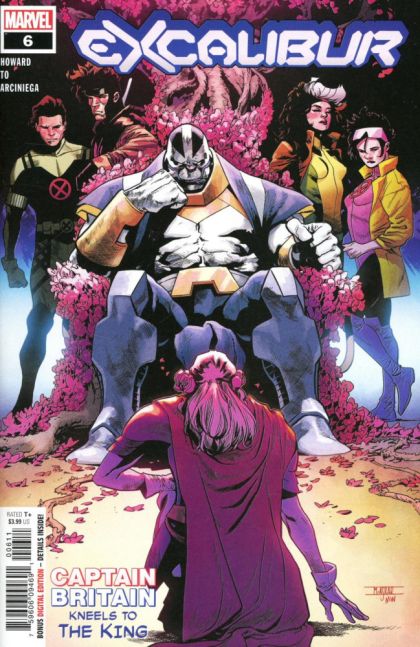 Excalibur, Vol. 4 Verse VI: Watch The Throne |  Issue#6A | Year:2020 | Series: Excalibur | Pub: Marvel Comics | Regular Mahmud Asrar Cover
