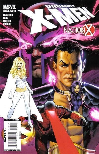 Uncanny X-Men, Vol. 1 Nation X - Chapter 3 |  Issue#517A | Year:2009 | Series: X-Men | Pub: Marvel Comics