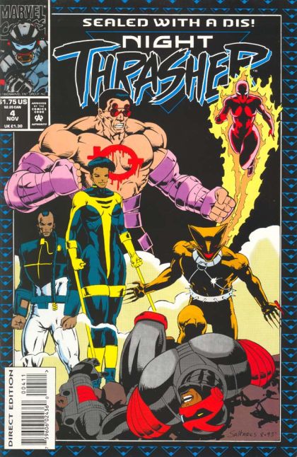 Night Thrasher, Vol. 1 Connect The Dots |  Issue#4A | Year:1993 | Series:  | Pub: Marvel Comics | Direct Edition