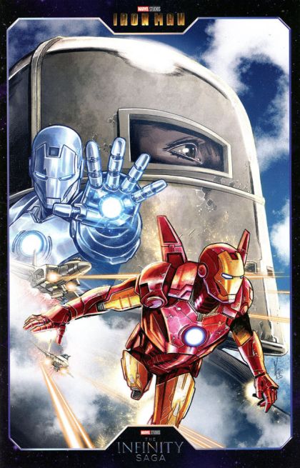Iron Man, Vol. 6 Through the Mirror |  Issue#14B | Year:2021 | Series:  | Pub: Marvel Comics | Variant Marco Checchetto Iron Man Infinity Saga Cover