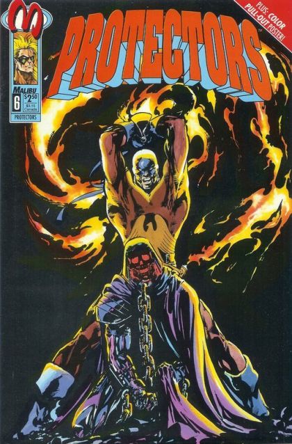 Protectors (Malibu) After The Fall |  Issue#6A | Year:1993 | Series: Protectors | Pub: Malibu Comics | Direct Edition