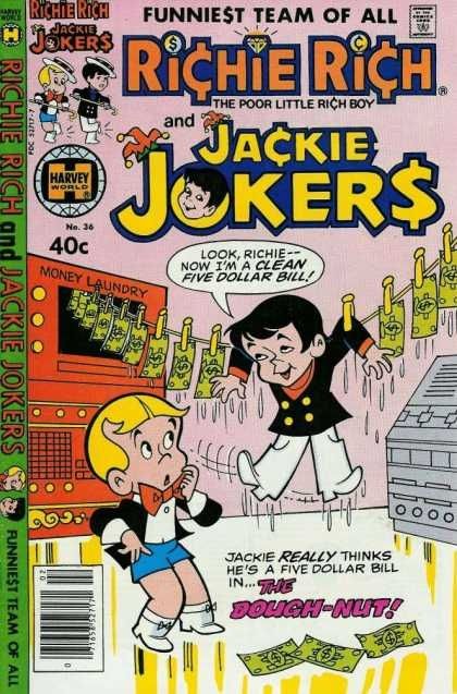 Richie Rich and Jackie Jokers  |  Issue#36 | Year:1980 | Series: Richie Rich | Pub: Harvey Comics |