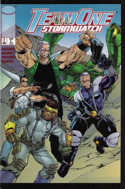 Team One: StormWatch  |  Issue#2A | Year:1995 | Series: Stormwatch | Pub: Image Comics | Direct Edition