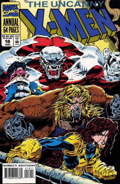 The Uncanny X-Men Annual, Vol. 1 Trust is a Two-Edged Sword |  Issue#18A | Year:1994 | Series: X-Men | Pub: Marvel Comics | Direct Edition