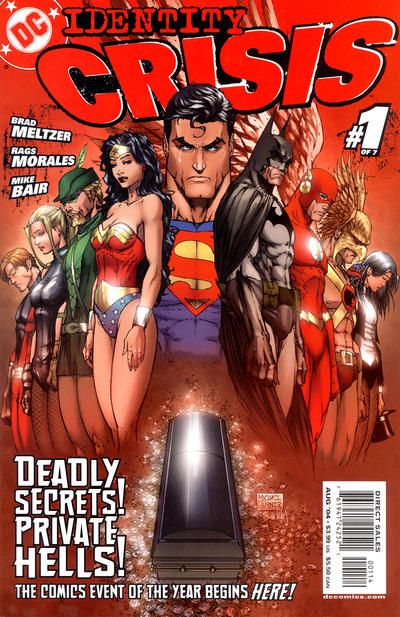 Identity Crisis Identity Crisis, Chapter One: Coffin |  Issue#1E | Year:2004 | Series: Identity Crisis | Pub: DC Comics | 4th Printing