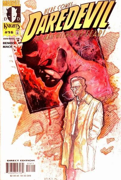Daredevil, Vol. 2 Wake Up |  Issue#16A | Year:2001 | Series: Daredevil | Pub: Marvel Comics | Direct Edition