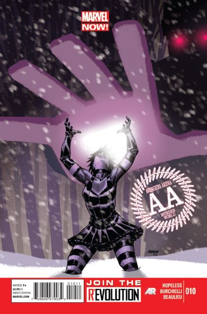 Avengers Arena Game On, Part Three |  Issue#10A | Year:2013 | Series: Avengers | Pub: Marvel Comics | Dave Johnson Regular