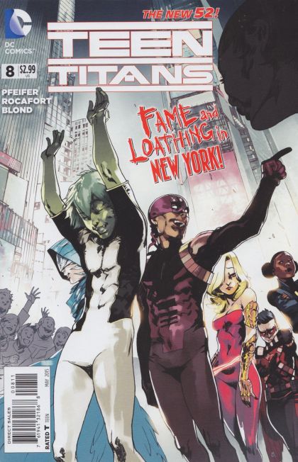 Teen Titans, Vol. 5 One Brief, Shining Moment, Part 2 |  Issue#8A | Year:2015 | Series: Teen Titans | Pub: DC Comics | Bengal Regular