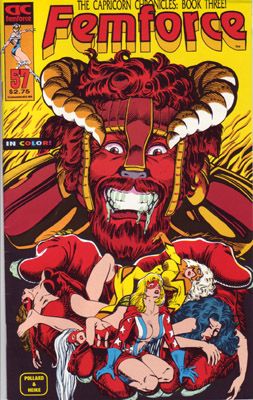 Femforce The Capricorne Chronicle 3: Red Dominion |  Issue#57 | Year:1992 | Series: FemForce | Pub: AC Comics |