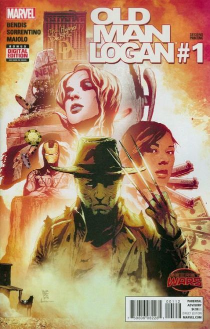 Old Man Logan, Vol. 1 Secret Wars  |  Issue#1J | Year:2015 | Series:  | Pub: Marvel Comics | 2nd Printing