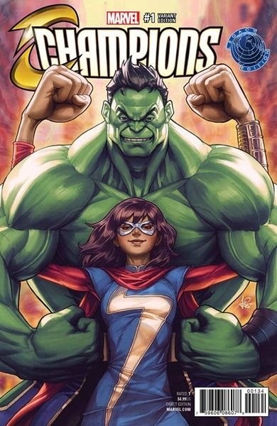 Champions, Vol. 2 (Marvel)  |  Issue#1AE | Year:2016 | Series:  | Pub: Marvel Comics | Artgerm Exclusive Variant